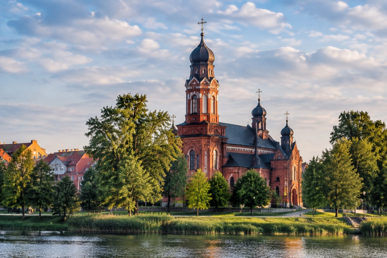 Cerkiew Opieki Matki Bożej - grafika poglądowa