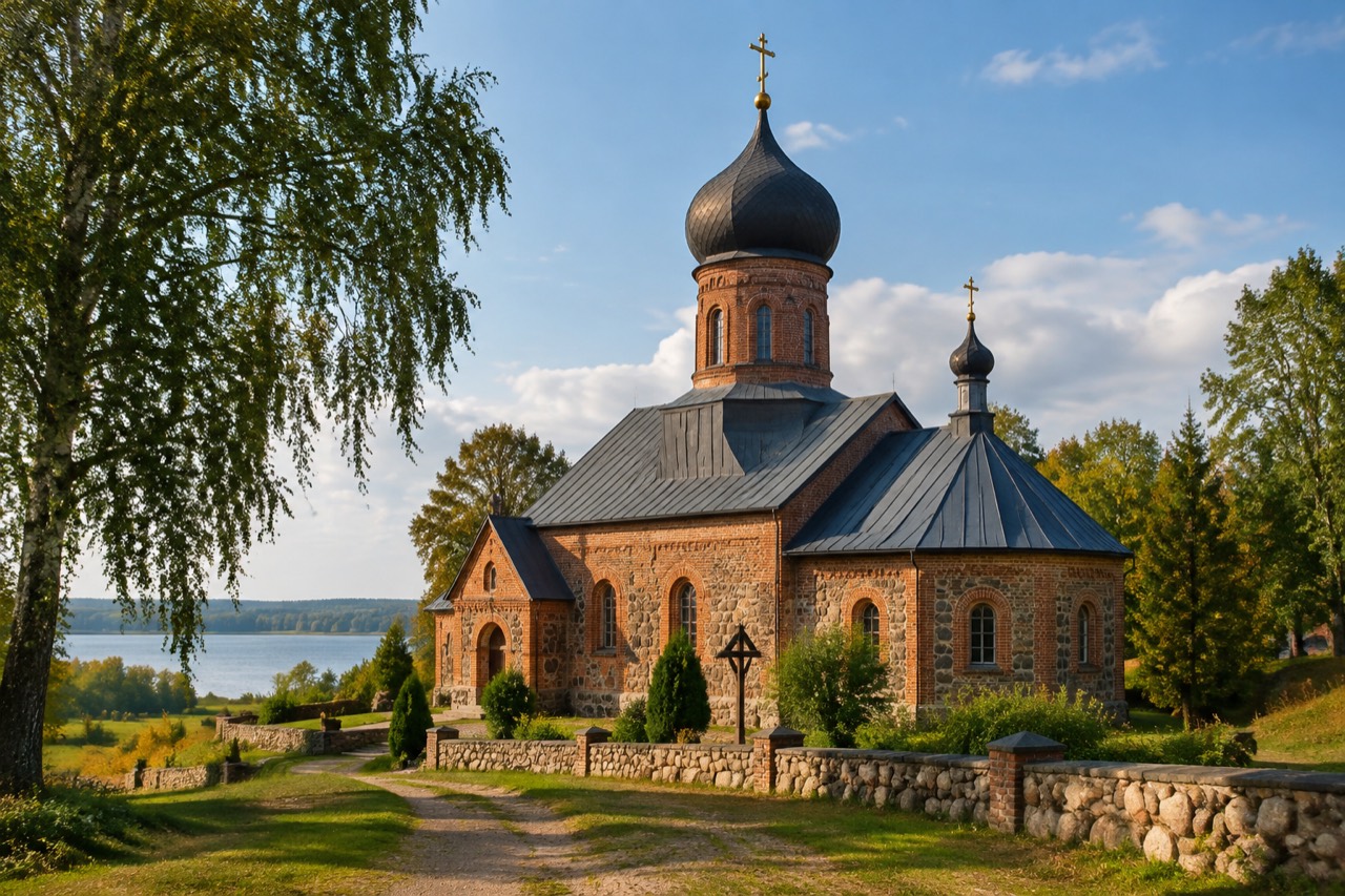 Cerkiew Zaśnięcia Matki Bożej - grafika poglądowa