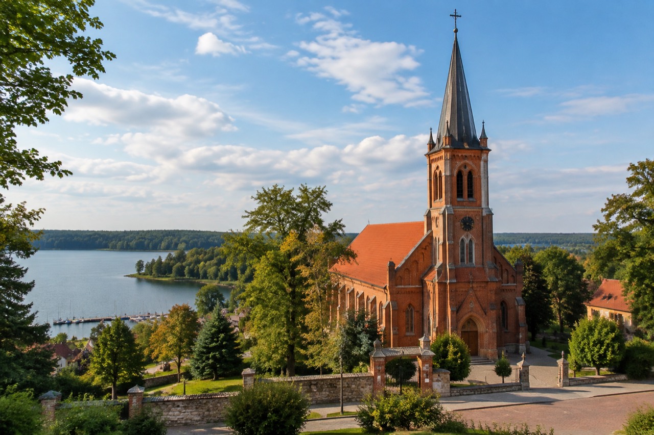 Kościół pw. Matki Bożej Miłosierdzia - grafika poglądowa