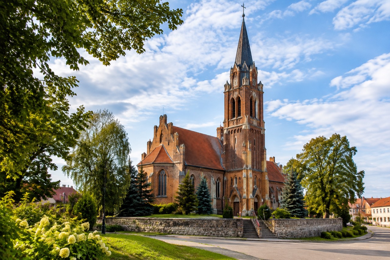 Kościół pw. Najświętszego Serca Pana Jezusa i św. Brunona - grafika poglądowa