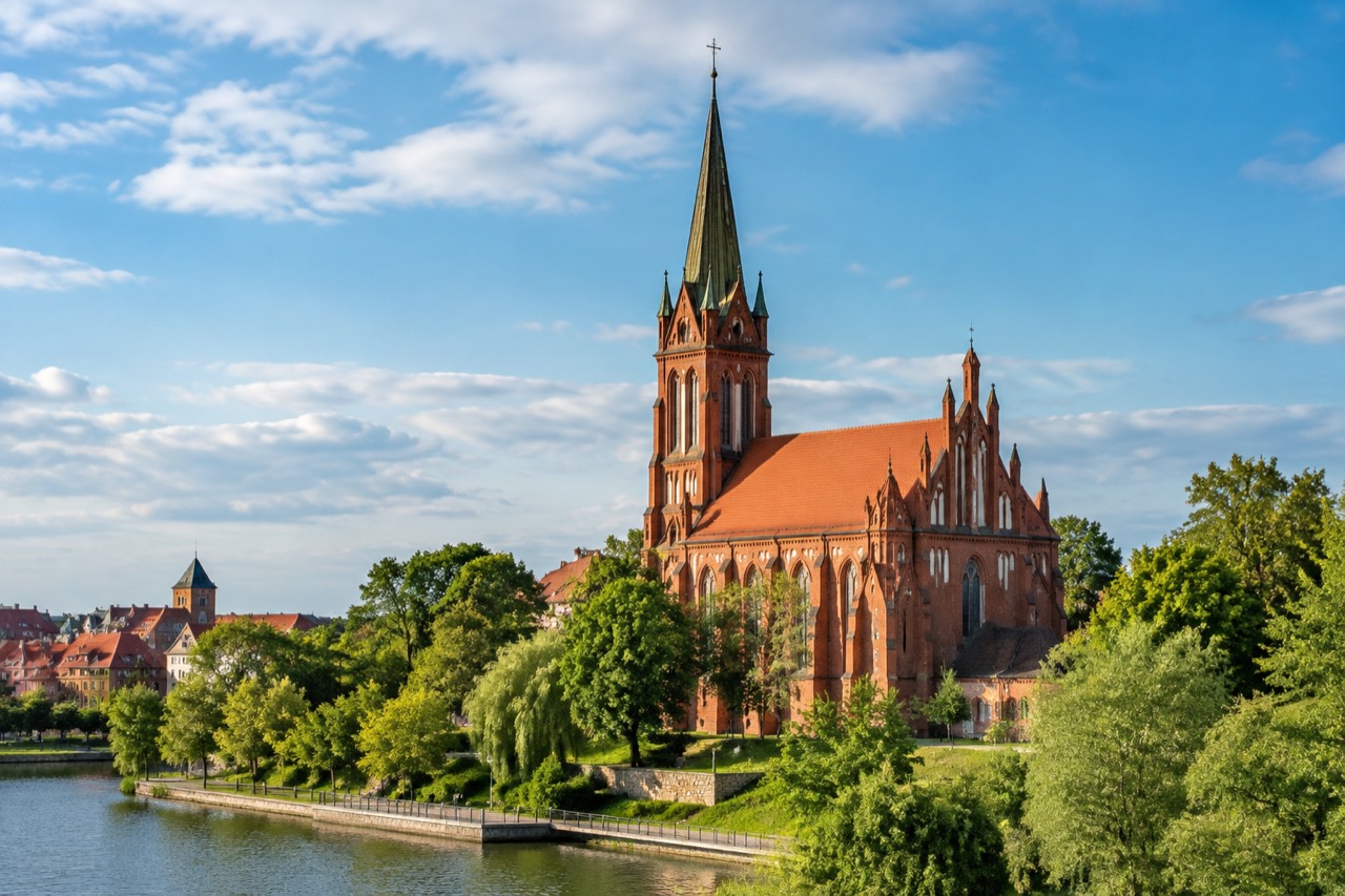 Kościół pw. Najświętszego Serca Pana Jezusa - grafika poglądowa