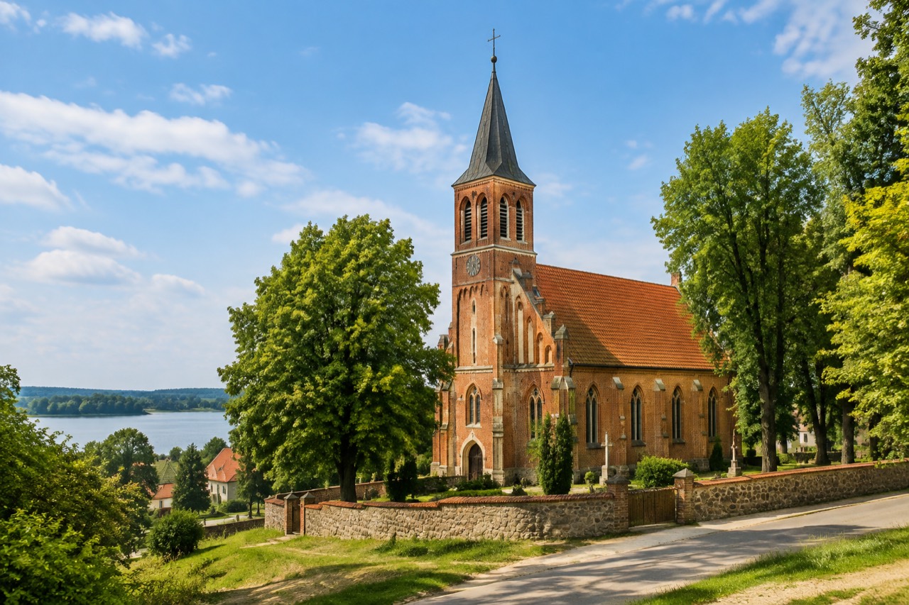 Kościół pw. Narodzenia Najświętszej Maryi Panny - grafika poglądowa