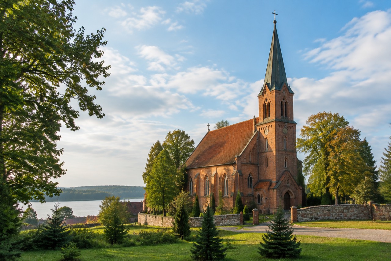 Kościół pw. Niepokalanego Serca Najświętszej Maryi Panny - grafika poglądowa
