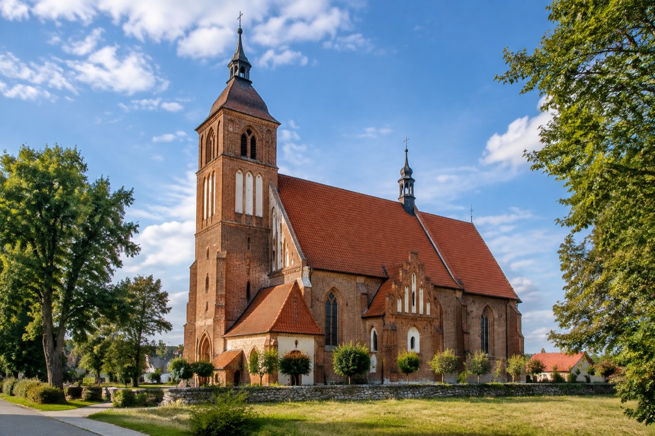 Kościół pw. Świętego Jana Ewangelisty i Opatrzności Bożej - grafika poglądowa