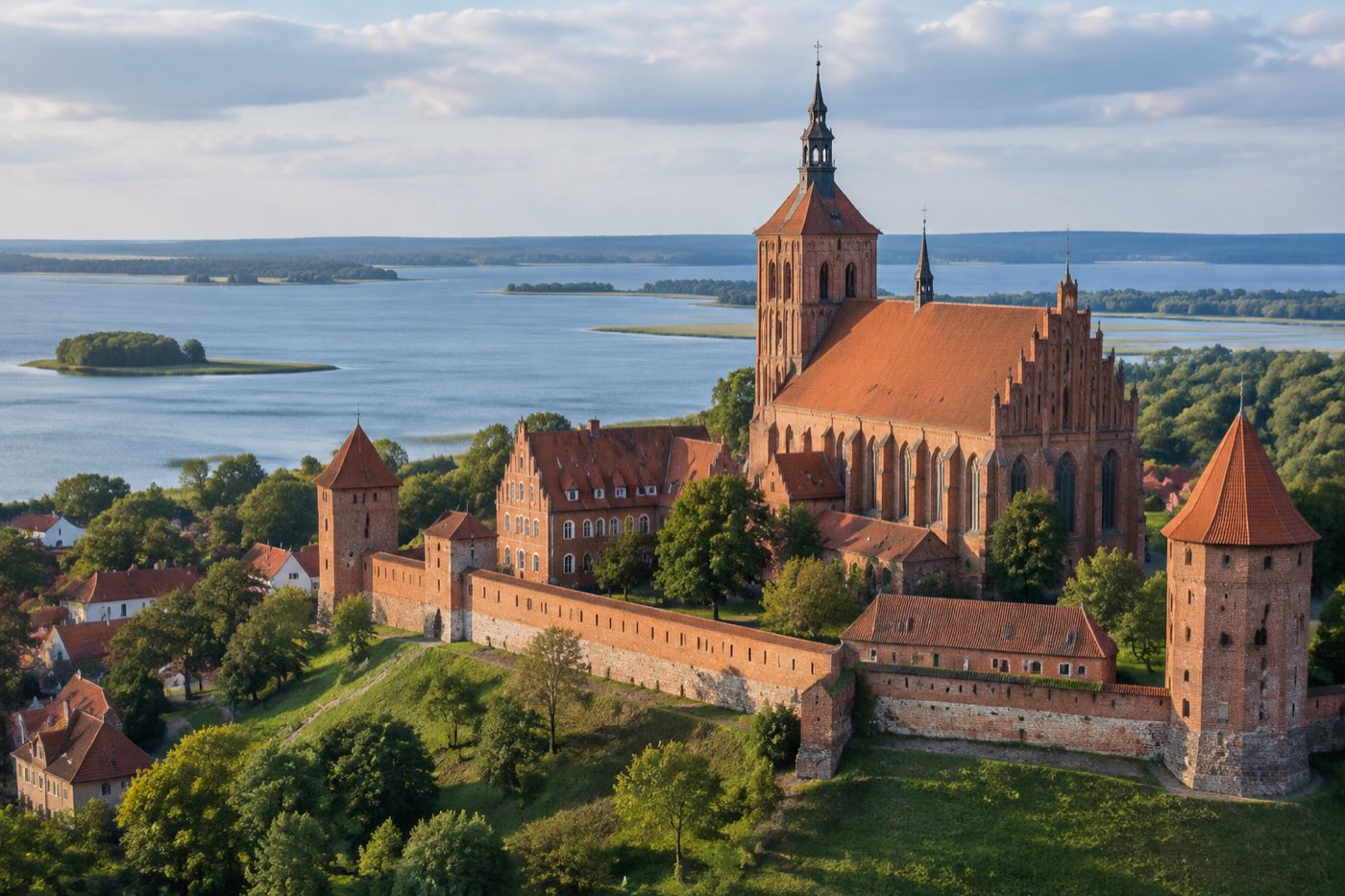 Muzeum Pomnika Historii Frombork Zespół Katedralny - grafika poglądowa