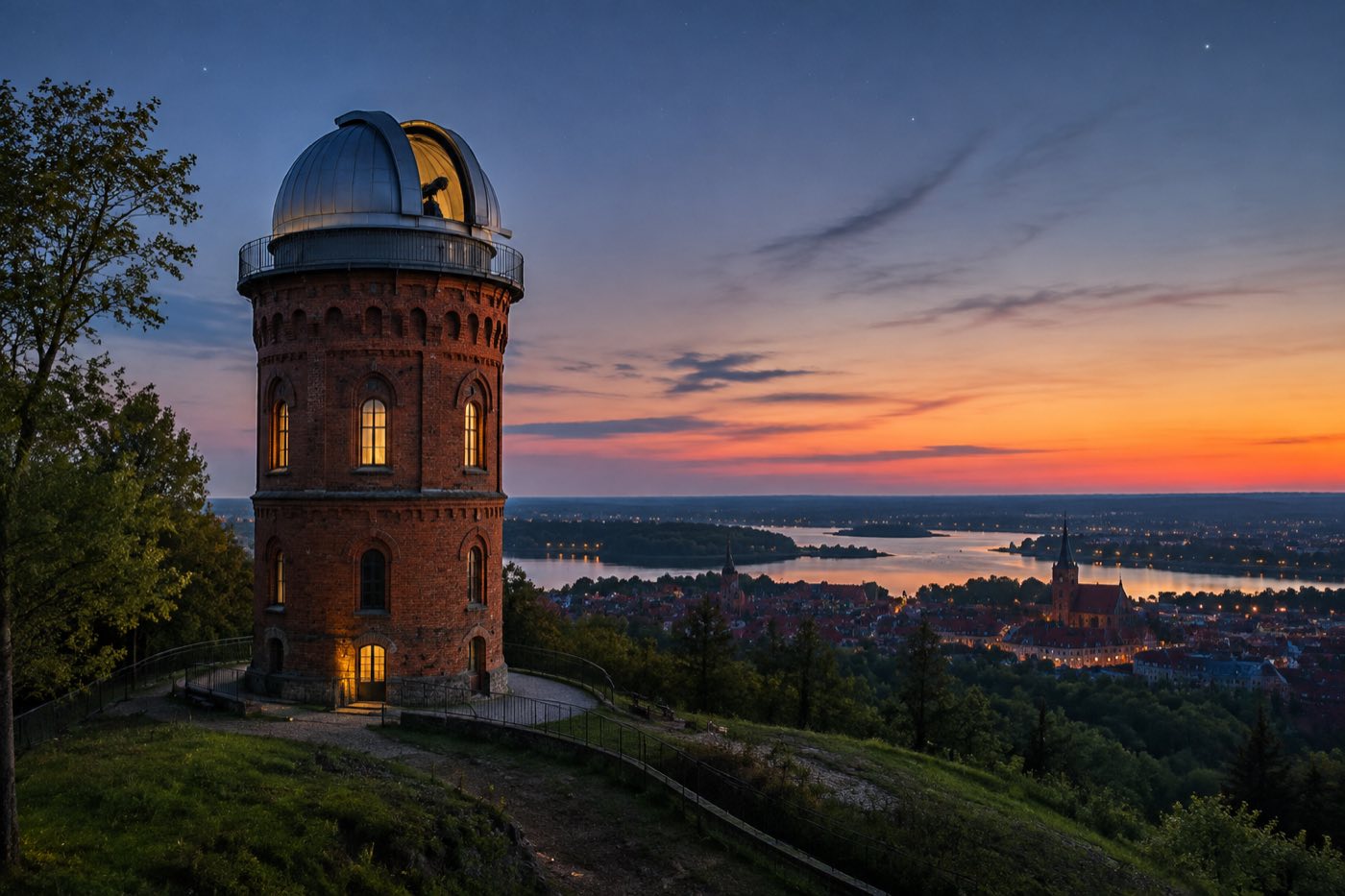 Obserwatorium Astronomiczne w Olsztynie - grafika poglądowa