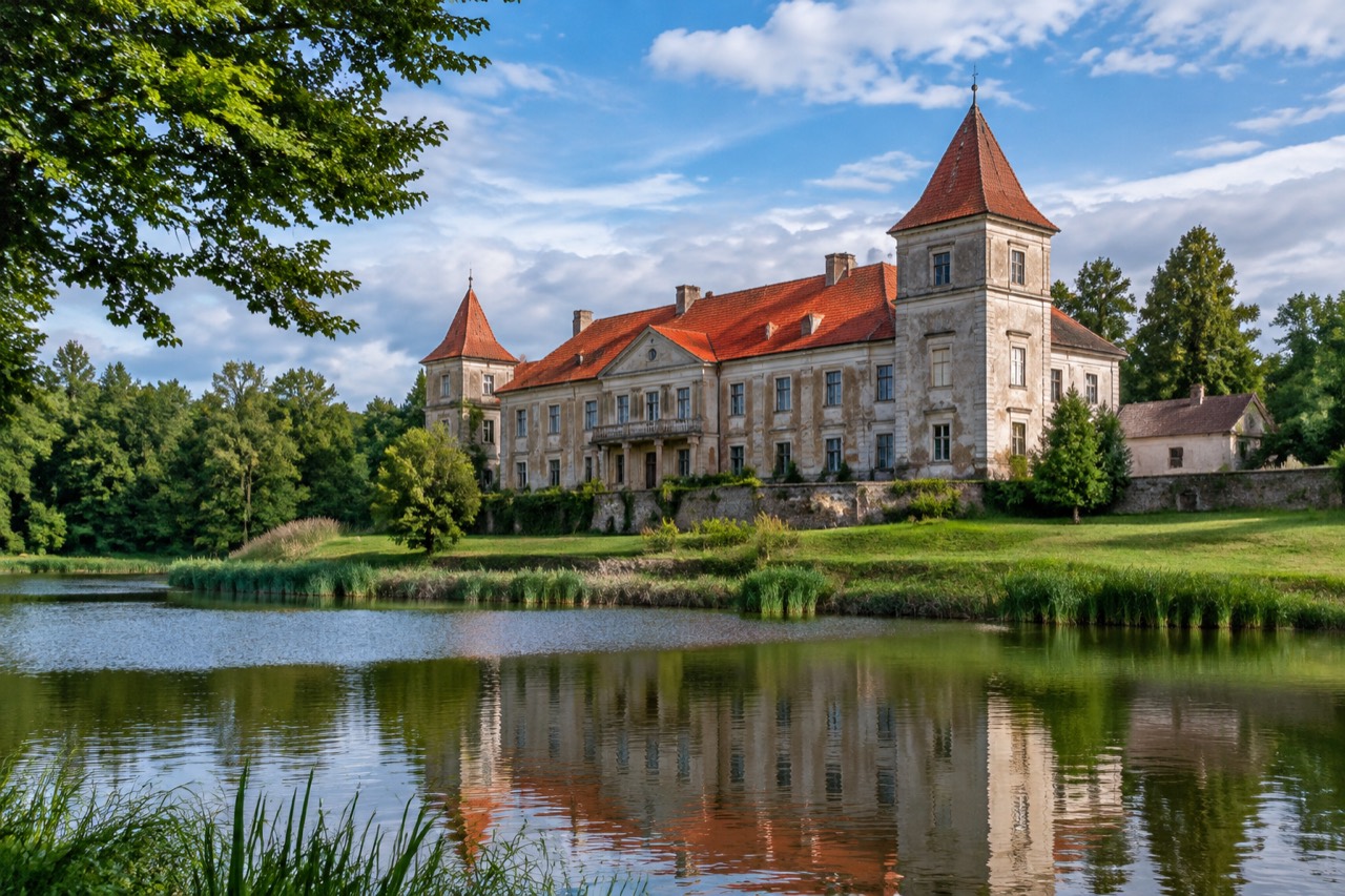 Pałac w Sorkwitach - grafika poglądowa