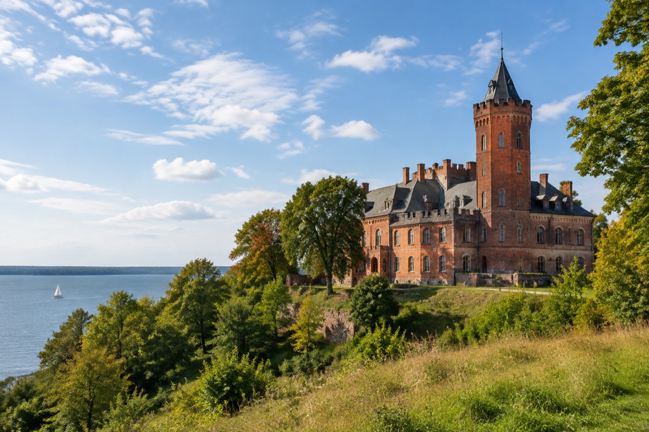 Pałac Wilhelma II - grafika poglądowa